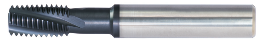 VHM-draadfrees ISO Metrisch en Metrisch Fijn met vrijloop en binnenkoeling centraal voor binnendraad ø ≥ 13x1.5, snijl.=30.0mm, Art: cp82103.103