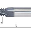 VHM-draadfrees ISO Metrisch en Metrisch Fijn met binnenkoeling in spiraal voor binnendraad M6x1.0/M8x1.0, snijl.=10.5mm, Art: cp82102.100