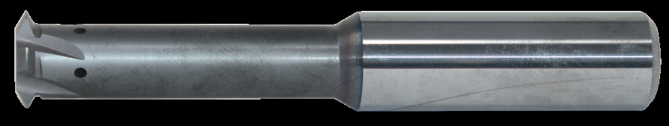 VHM-MINI-eentand-draadfrees voor deelprofiel 60° met binnenkoeling in spiraal voor binnen- en buitendraad MT8 Int. ø≥ 6x0.5-0.8, Ex. ø≥ 6x0.4-0.8 art. cp83171.100