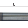 VHM-MINI-eentand-draadfrees ISO Metrisch en Metrisch Fijn voor binnendraad MT11 M2.5×0.45 art. cp83104.105