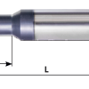 VHM-MINI-draadfrees ISO Metrisch en Metrisch Fijn voor binnendraad MT7 M1.6×0.35/M1.8×0.35 en M2x0.35/M2.5×0.35 art. cp83100.103