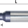 VHM-MINI-Draadfrees HARDCUT ISO Metrisch en Metrisch fijn voor binnendraad MT9 tot 62 HRC voor gehard materiaal