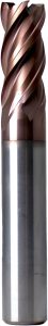 PreMill® VHM-HPC-frees met hoekradius, 4-snijder, Ø 16,00 mm, ER=0,2, cil. opname Ø 16 mm, TiAlN-gecoat voor Inconel