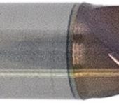 PreMill® VHM-HPC-Schachtfrees voor Aluminium, gepolijst met hoekradius, 10,0 mm, Z=3, cilindrische opname Ø10mm, ER= 2,0 mm, AP= 33 mm, DLC gecoat.