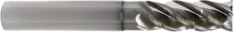 PreMill® VHM-HPC-Schachtfrees voor Aluminium, gepolijst, 4,0 mm, Z=4, cilindrische opname Ø6mm, AP= 16 mm